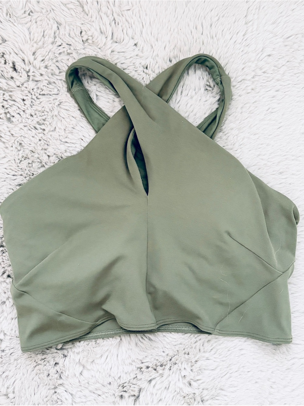 LULULEMON | DARK FOREST - ALIGN KEYHOLE LONG SPORTS BRA